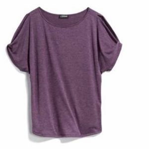 Colette Romey Cold shoulder knit top